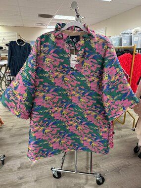 BC Caftan Dress - Baroque Brush Strokes